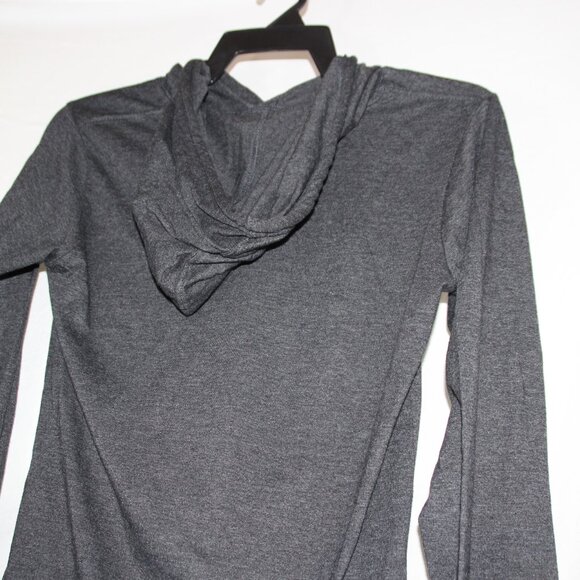 NASA Vintage Rocket Logo Long Sleeve Hooded Light Weight Shirt Size Small TeeLuv - Picture 4 of 6